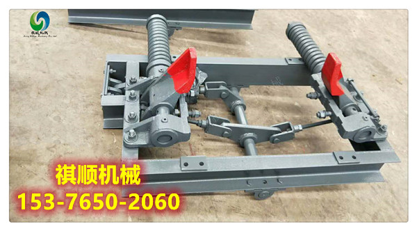 抱轨式阻车器矿用600轨距气动阻车器